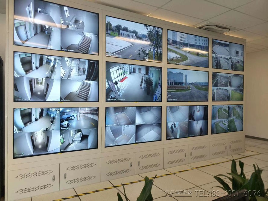 全州县高清视频监控拼接屏安装